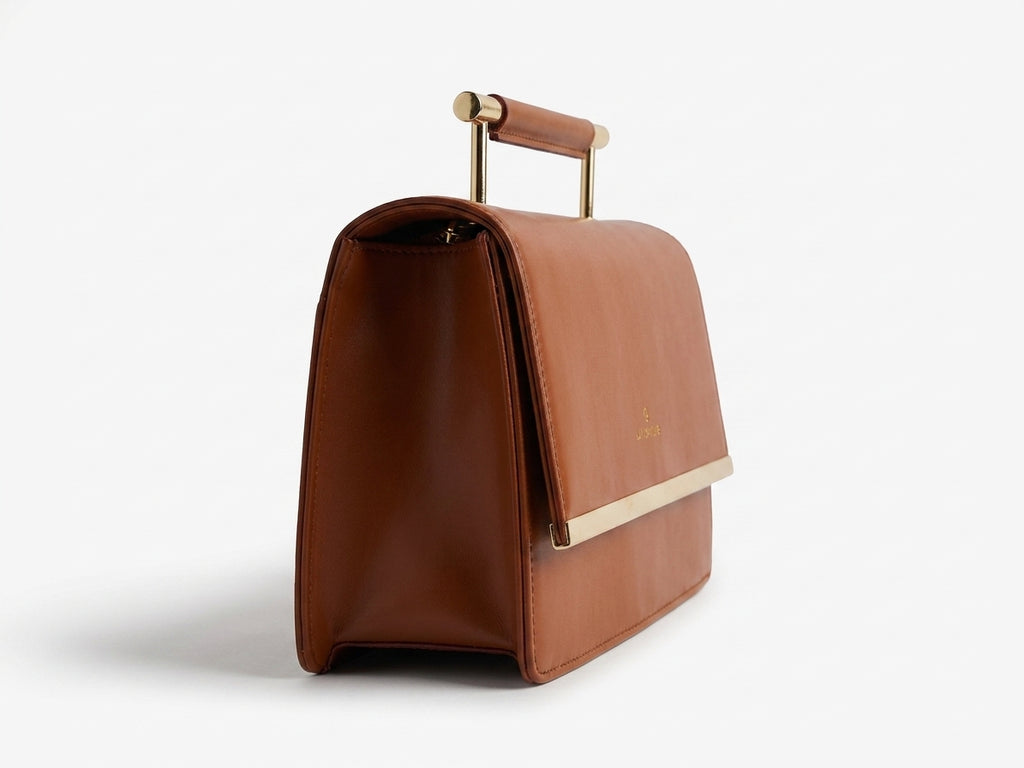 Elegant Rectangular Top Handle Handbag - Structured Fashion Tote