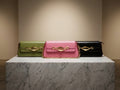 Chic Geometric Buckle Shoulder Bag - Set of 3 Trendy Colours